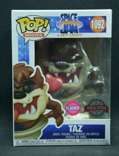 Funko Pop Taz 1092 Floqué Space Jam A Neuf Legacy Édition Spéciale Flambant Ovp Funko Pop Taz 1092 Floqué Space Jam A Neuf Legacy Édition Spéciale Flambant Ovp