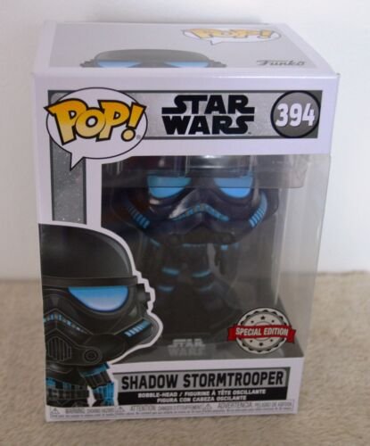Star Wars  Funko pop  SHADOW STORMTROOPER  394   boite abimée