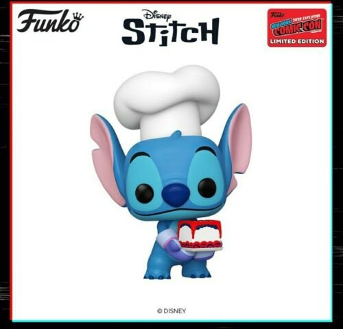 Stitch With Cake Funko Pop Nycc FYE Exclusive! ORDER CONFIRMED! SHIP SAFE! :)